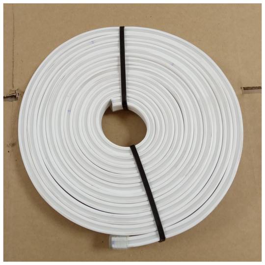 Faixa de luz flexível LED Neon Flex LNF 16x8mm 220VAC 4m vermelho