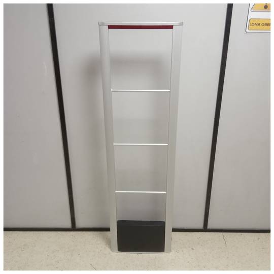 Arc antifurt compatible amb etiquetes EAS RF 8.2Mhz antirobatori columna receptora Rx alumini