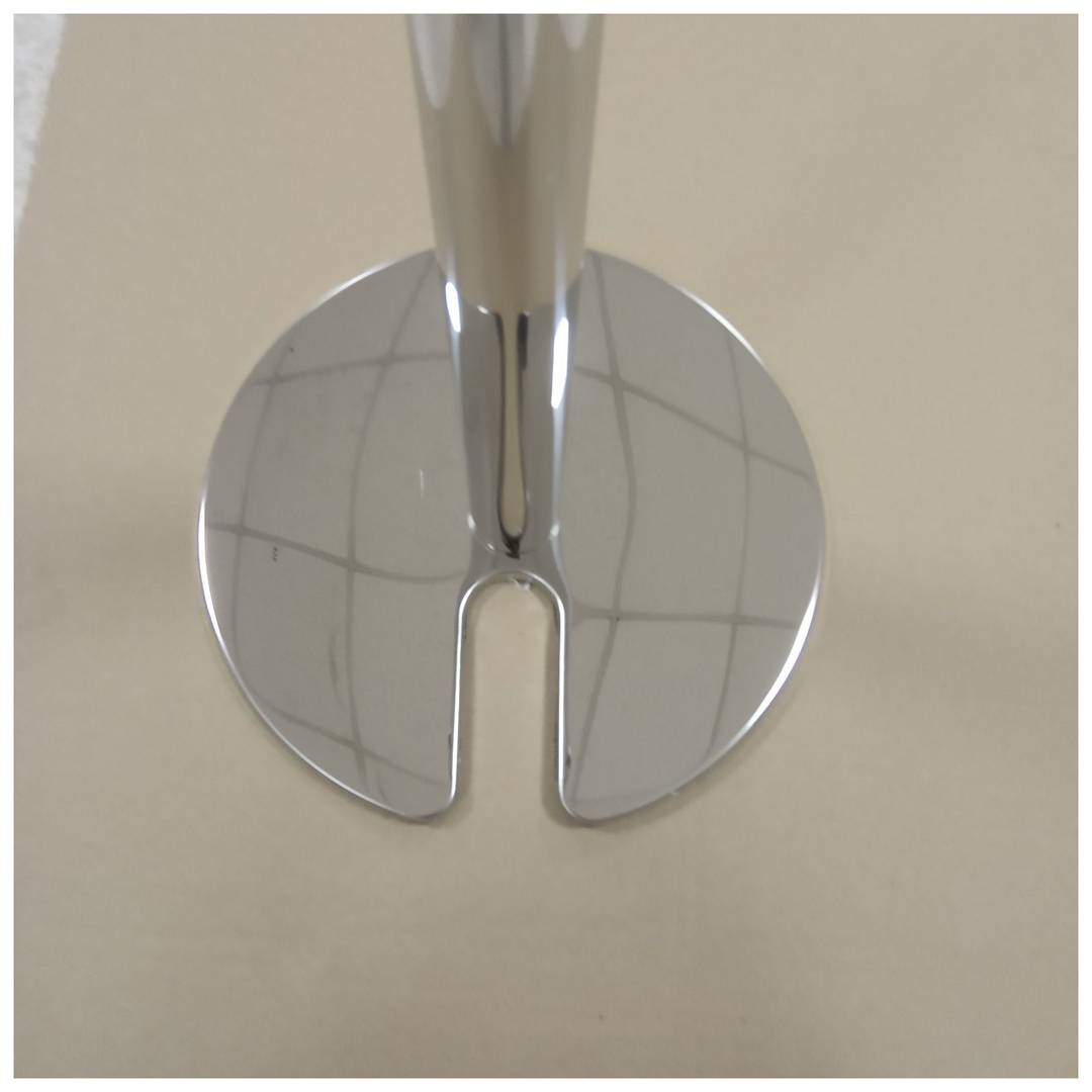 Słupek separatora 2 sztuki ze stali nierdzewnej z czerwoną rozciągliwą taśmą 3 m 350 x 50 x 910 mm