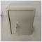 Steel security safe with keys 38 x 30 x 30 cm beige