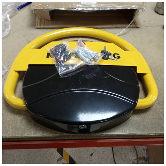 Klappbarer Poller aus Stahl Poller klappbar motorisiert 45x40cm