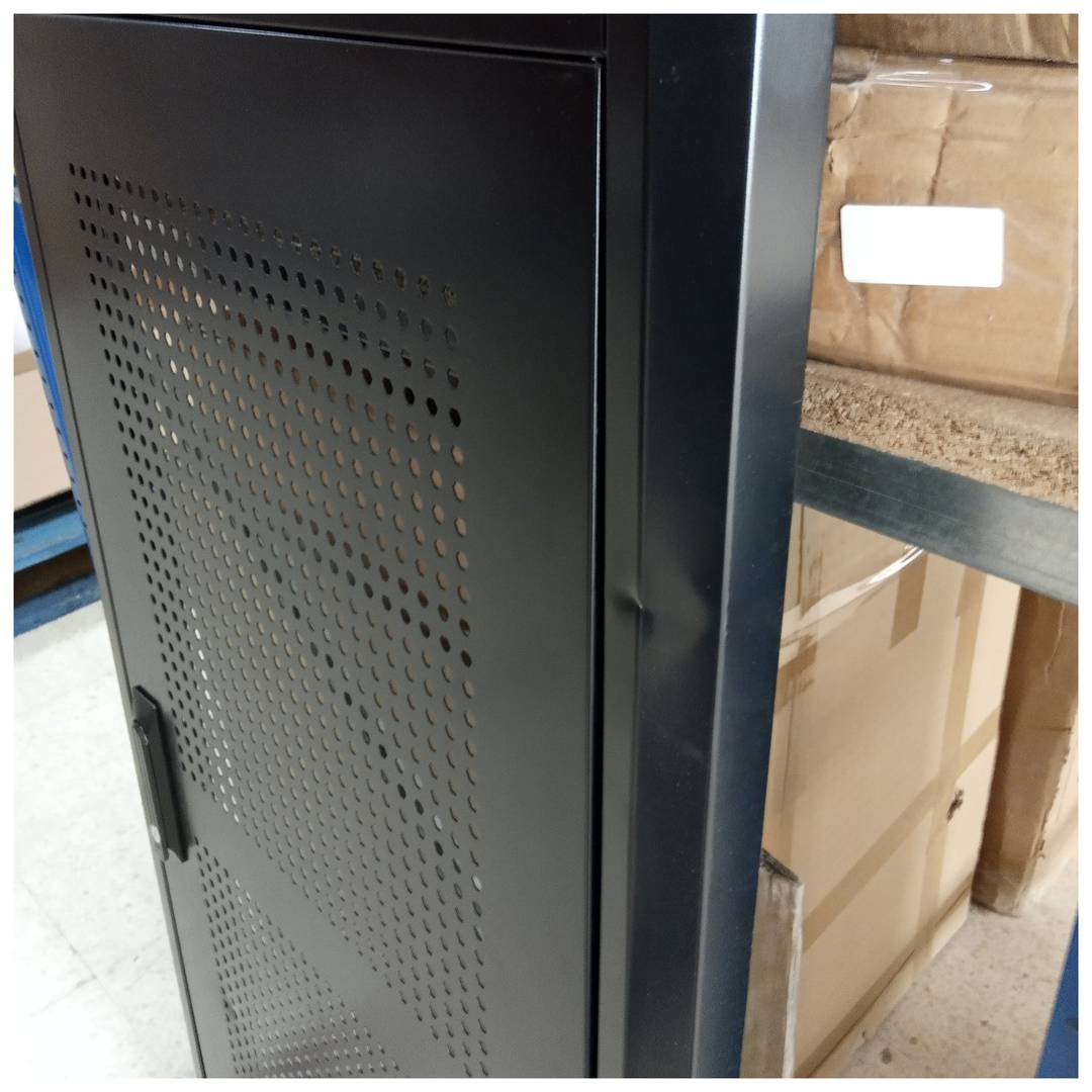 Console rack cabinet 19'' standing 36U 600x600x1700mm MobiRack PRO by RackMatic