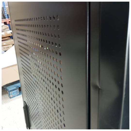 Console rack cabinet 19'' standing 36U 600x600x1700mm MobiRack PRO by RackMatic