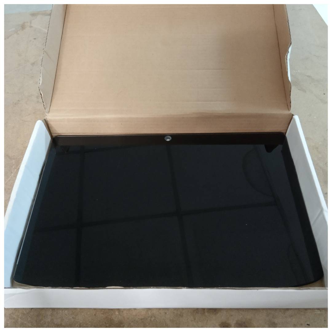 Dubbele TV-plank voor bevestiging aan de muur 38x28cm