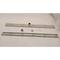 Caniveau de douche 90cm pour carrelage en inox mat