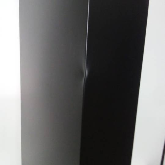 Scarpiera in metallo con 4 scomparti neri