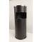 Circular foot bin with black ashtray