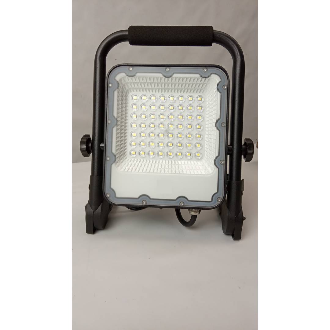 LED projector with folding support