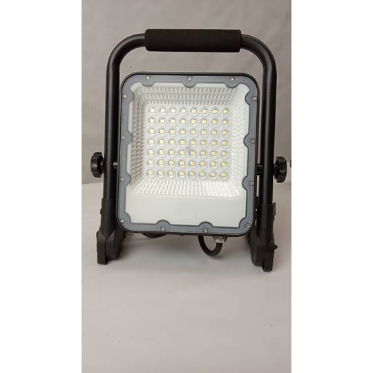 LED projector with folding support