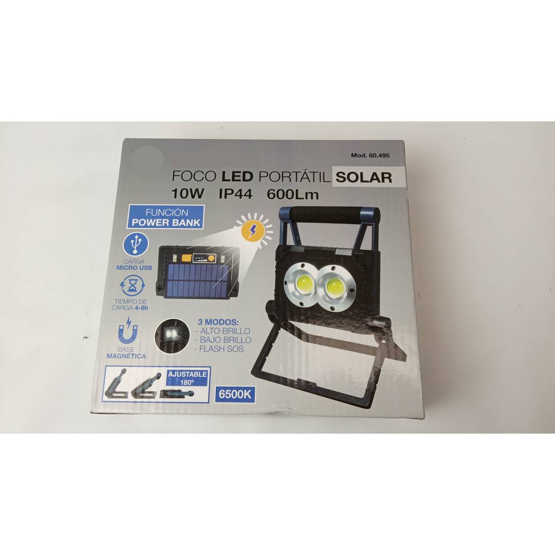 Portable Solar LED Spotlight.