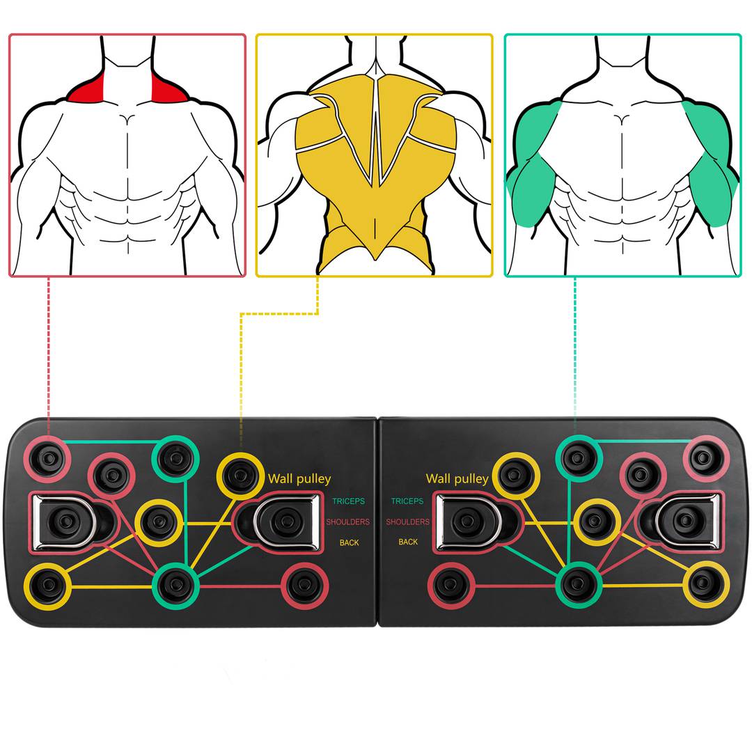 14 in 1 Muscle Exercise Folding Training Board