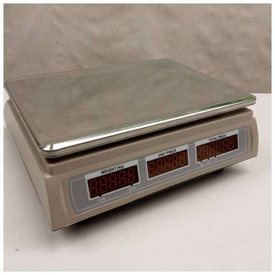 Bench scale 30 Kg (max weight) 0.5 g (resolution)