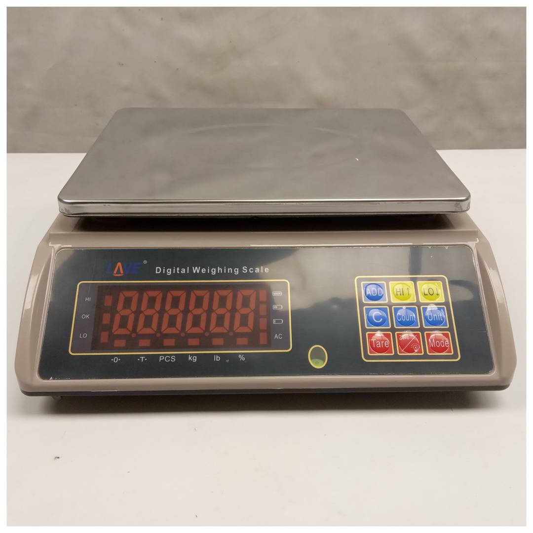 Bilancia da banco 30 Kg (peso massimo) 1 g (risoluzione)