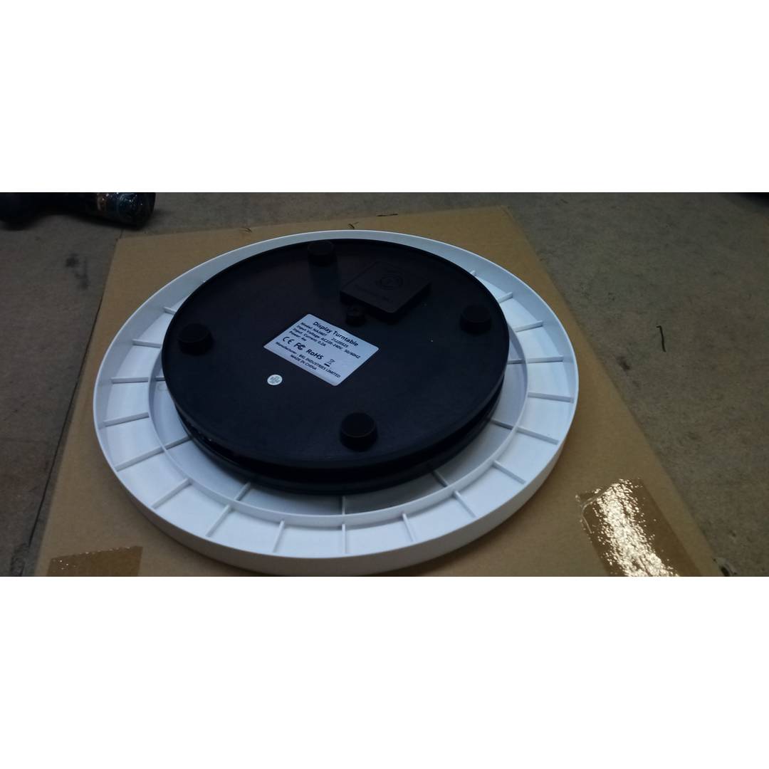 Plataforma giratoria para fotografía y exposición 45cm diámetro