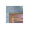 Table pliante 135 x 85 cm pour jardin extérieur en bois de teck certifié