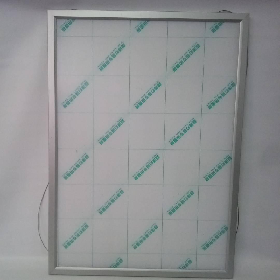 Marco cuadro iluminado por LED A1 635x880mm de doble cara para cartel anuncio letrero