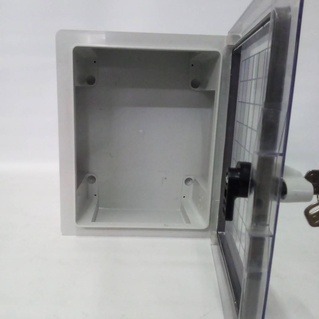 Scatola di distribuzione elettrica in plastica ABS trasparente da 250x300x130 mm