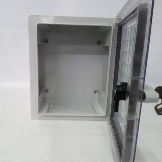 Scatola di distribuzione elettrica in plastica ABS trasparente da 250x300x130 mm