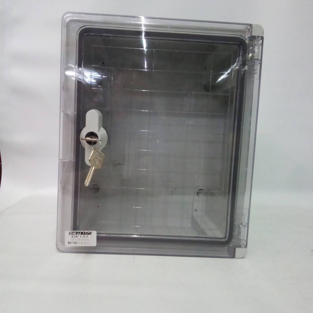 Scatola di distribuzione elettrica in plastica ABS trasparente da 250x300x130 mm