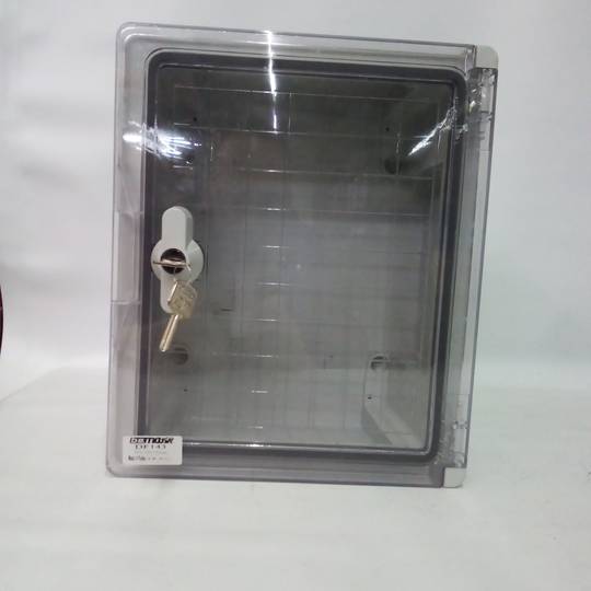 Scatola di distribuzione elettrica in plastica ABS trasparente da 250x300x130 mm