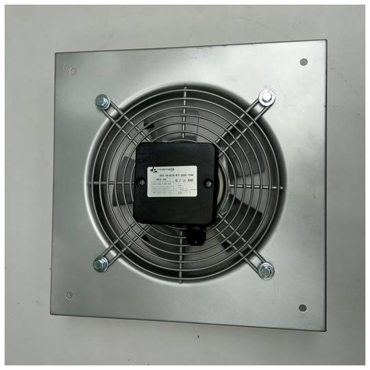 Ventilador industrial 2550 rpm 200 mm cuadrado 310x310x48 mm - Silver