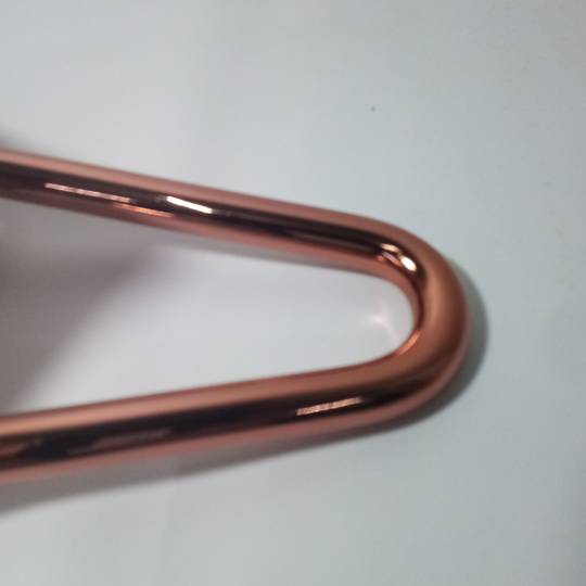 Peus per taula i moble Potes en acer 2 varetes 15 cm coure brillant 4-pack