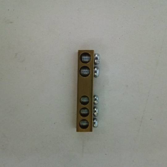 ABS plastic electrical distribution box for wall mounting with 18 modules