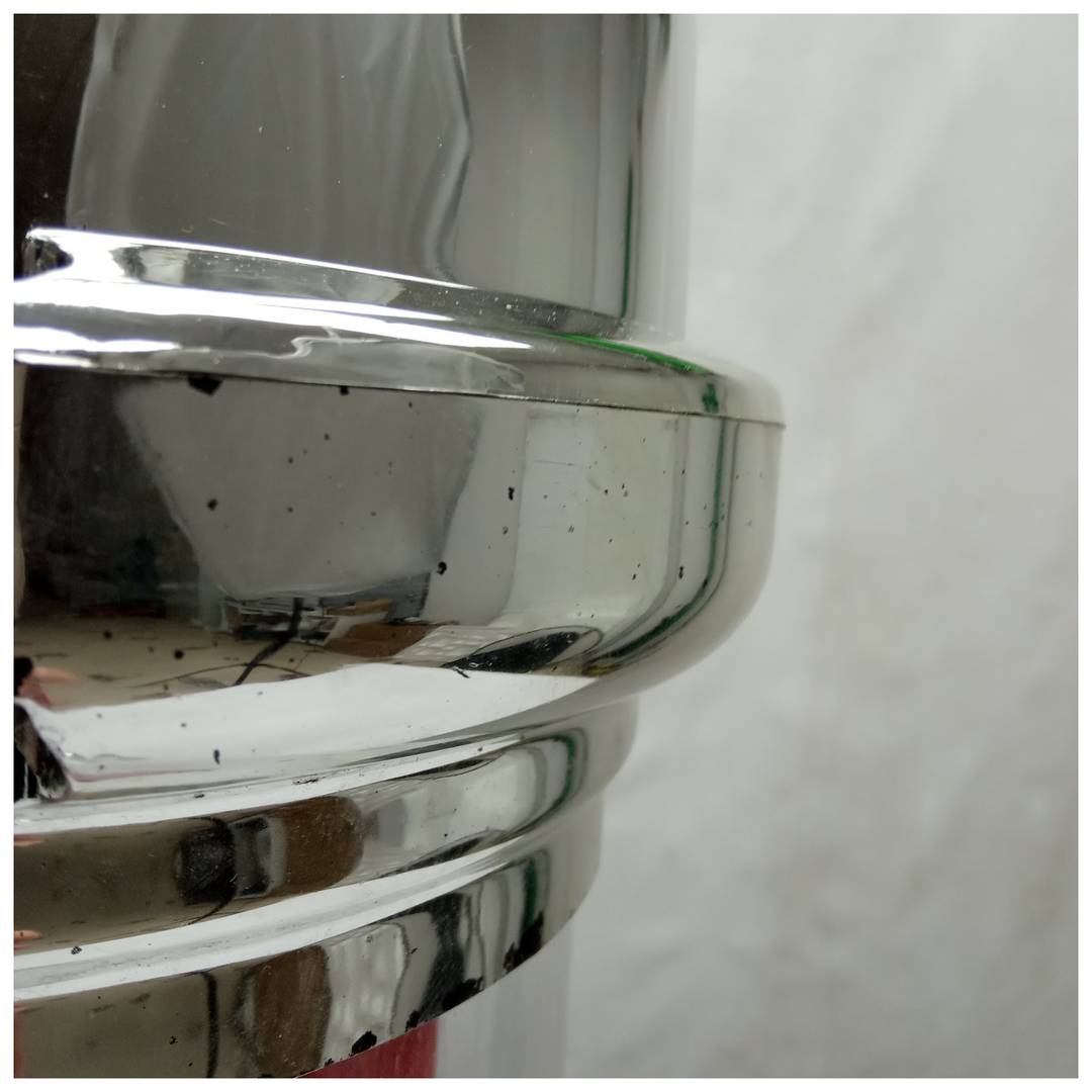 Poste de barbeiro luminoso e giratório para cabeleireiro 230 x 690 mm