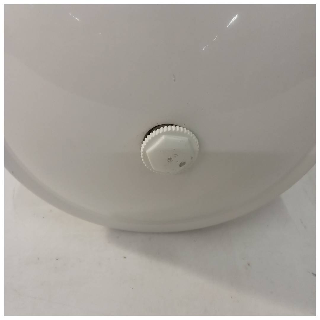 WEISSER MINI-INDUSTRIEMODELL-DECKENVENTILATOR 60 W Ø BLÄTTER 120 cm EDM