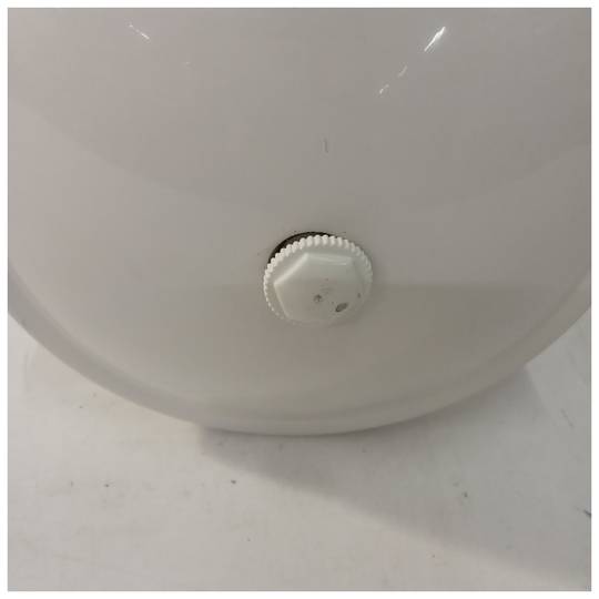 WEISSER MINI-INDUSTRIEMODELL-DECKENVENTILATOR 60 W Ø BLÄTTER 120 cm EDM