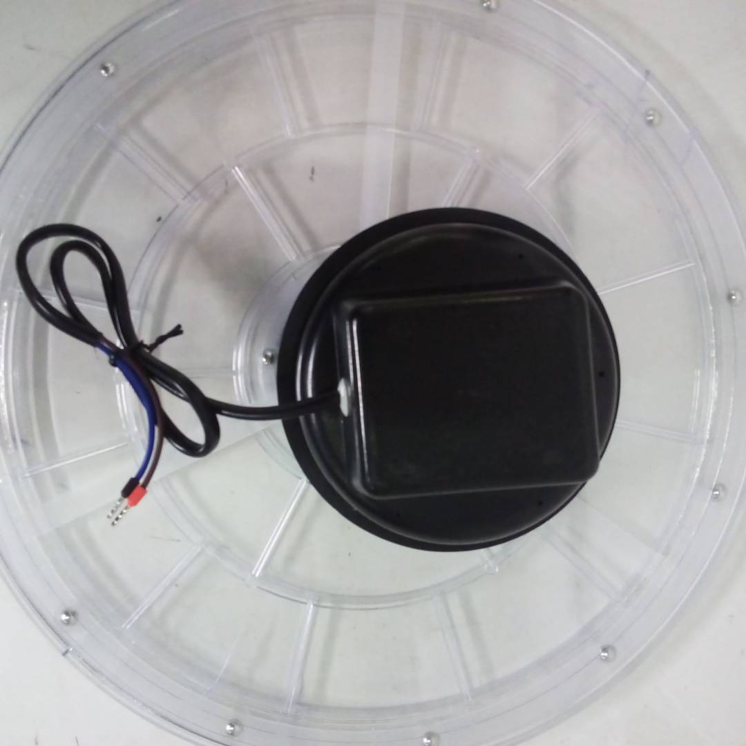 Feu tricolore LED IP65 200mm 12-24V rouge piéton