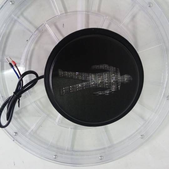 Feu tricolore LED IP65 200mm 12-24V rouge piéton