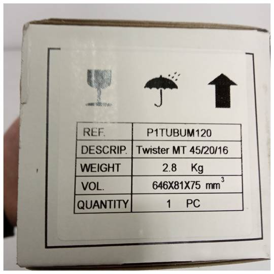 PUJOL TWISTER mt45 45 mm buismotor voor zonwering en luifels