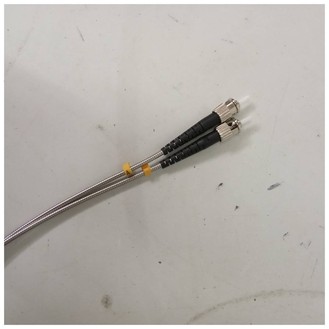 50m OS2 single-mode duplex 9/125 fiber optic cable ST/PC to ST/PC