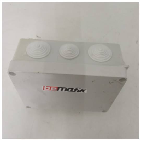 Rechteckige wasserdichte Box mit 220x170x85 Kegeln IP55