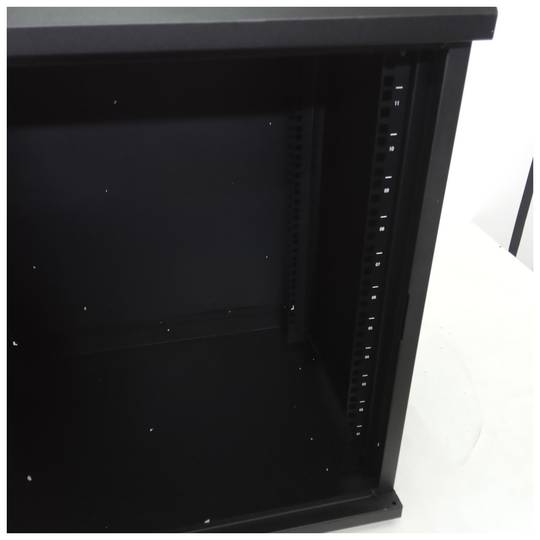 Armadio rack a parete 12U 54,5x44,5 63,5 cm nero