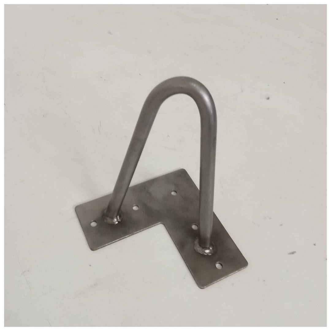 Vintage style table and furniture legs. Steel legs with 2 rods, 15 cm, 4-pack.