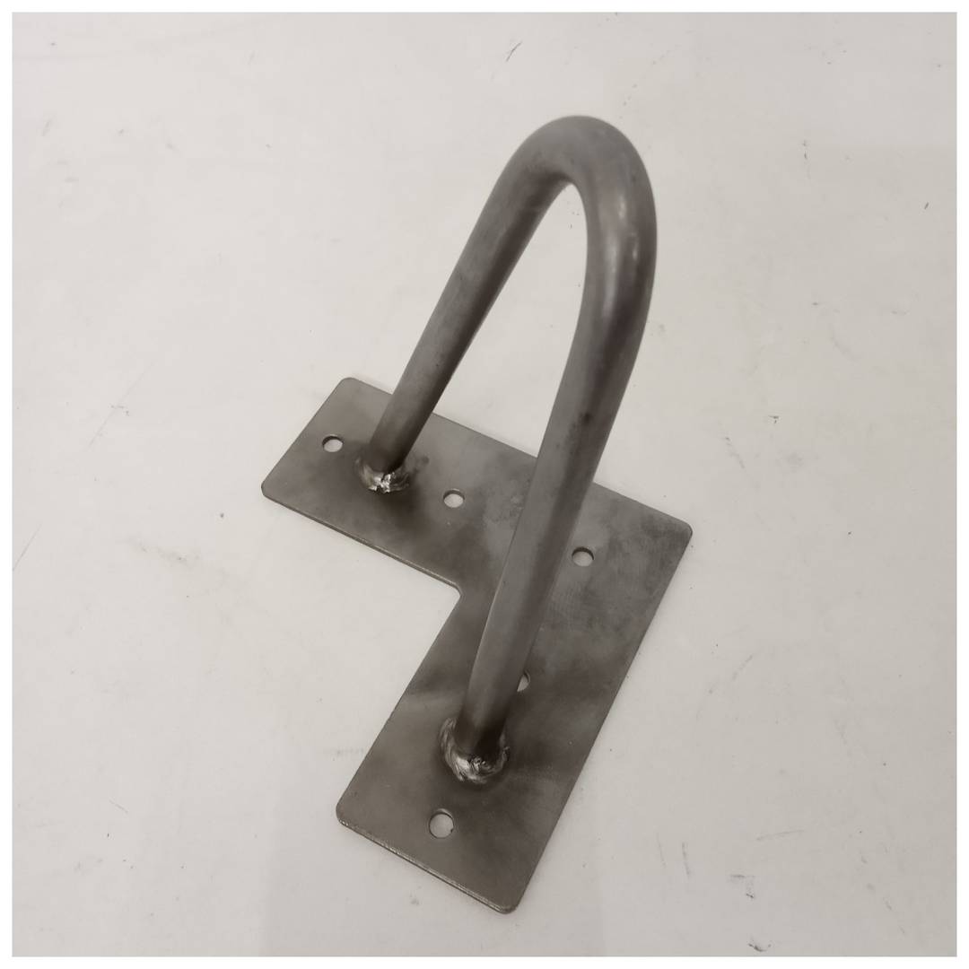 Vintage style table and furniture legs. Steel legs with 2 rods, 15 cm, 4-pack.