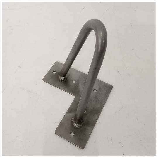 Vintage style table and furniture legs. Steel legs with 2 rods, 15 cm, 4-pack.