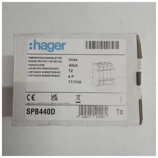 Hager DPS dispositiu de protecció sobre tensions SPB440D