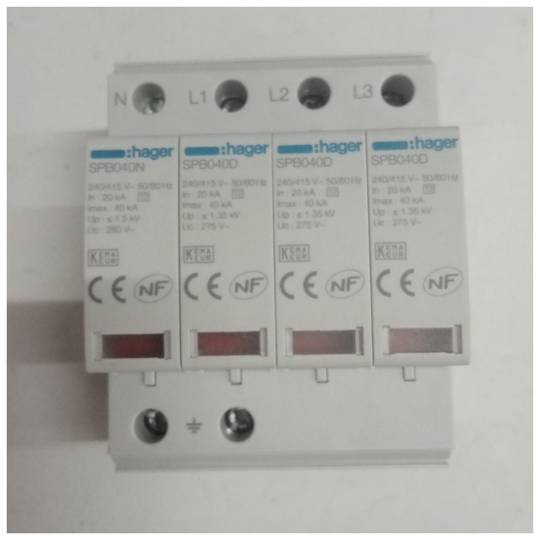 Hager DPS dispositiu de protecció sobre tensions SPB440D