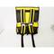 Yellow portable refrigerator 40 Liters 34x47x25cm, isothermal bag backpack for picnic, camping, beach, food delivery by motorcycle or bicycle