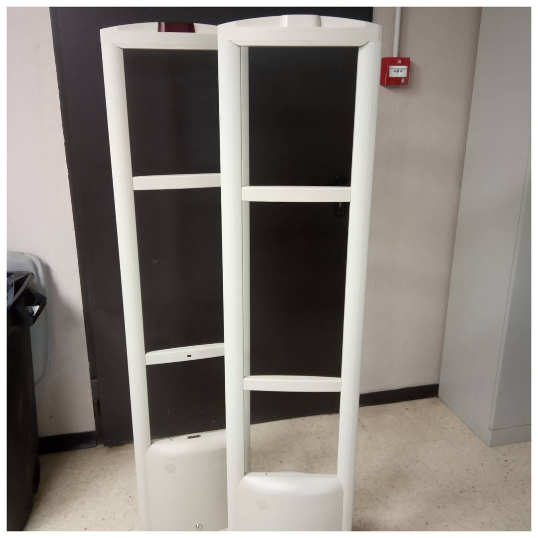 Archetto antifurto per tag antifurto EAS RF 8.2Mhz con 2 colonne e contapersone