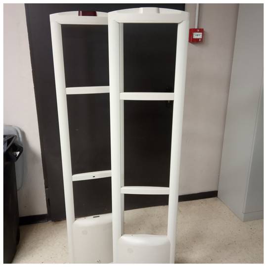 Archetto antifurto per tag antifurto EAS RF 8.2Mhz con 2 colonne e contapersone