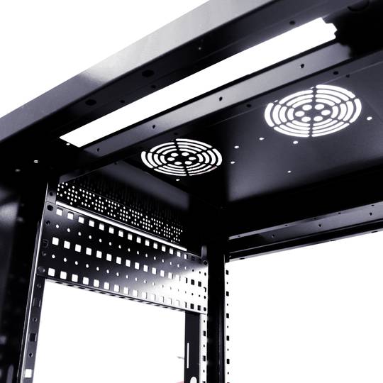 Armari rack mural 19 '' 12U 600x600x635mm paret SOHORack de RackMatic recondicionat