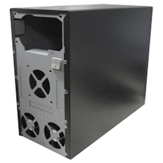 Case with 7 bays of 5.25