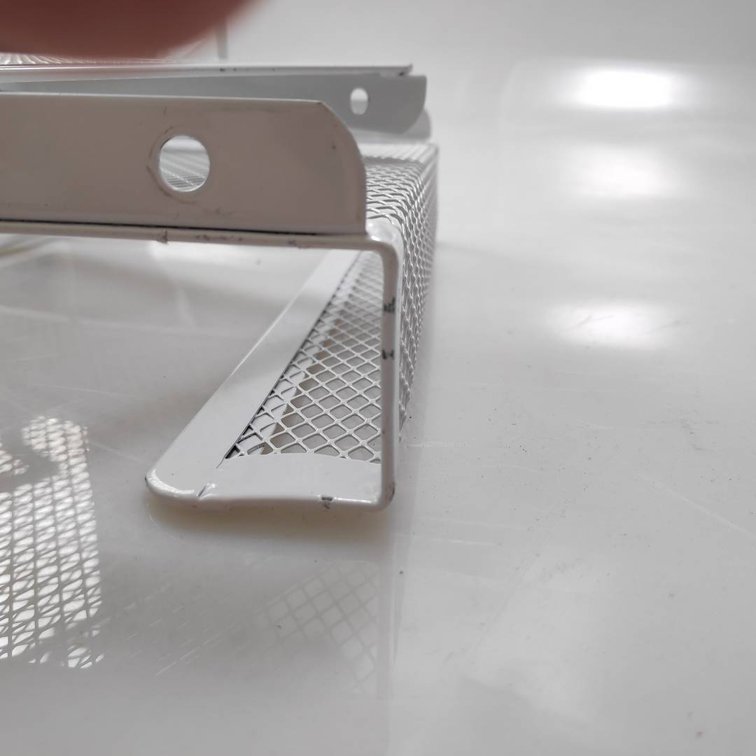 Display holder with 4 shelves for brochures and magazines Refurbished