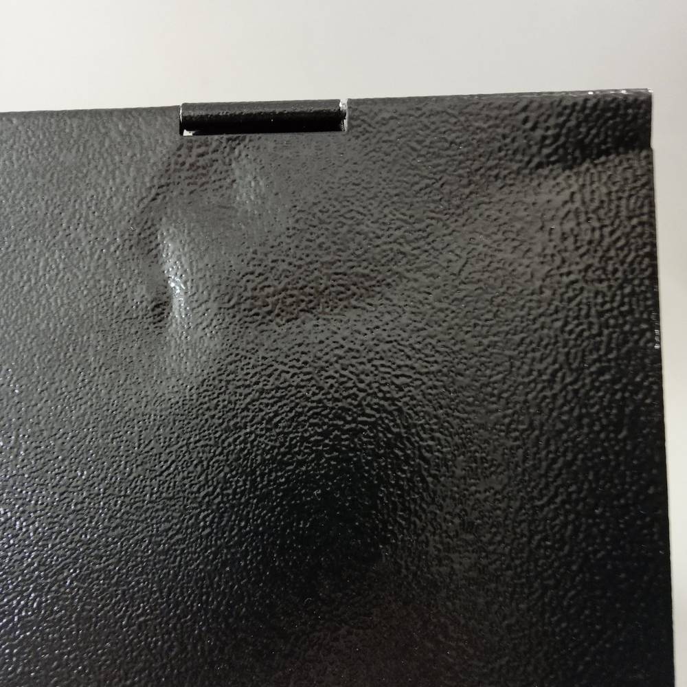 Cassetta postale metallica per lettere e posta in colore nero 350x90x320mm ricondizionata