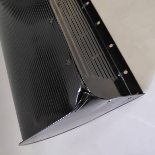 US Mail Mailbox in alluminio per posta nera americana con supporto ricondizionato