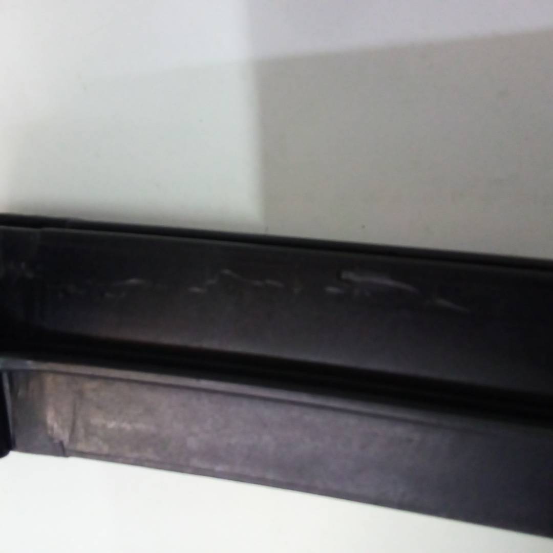 Daszek ochronny Daszek do drzwi i okien czarny 200x100cm regenerowany